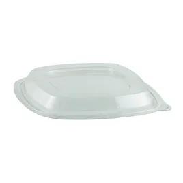 Crystal Classics® Lid 1 Compartment RPET Clear Square For Cold Bowl Freezer Safe 150/Case
