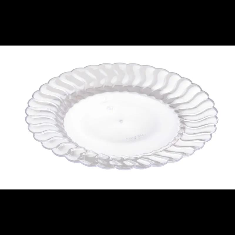 Plate 7.5 IN Plastic Clear Round 180/Case