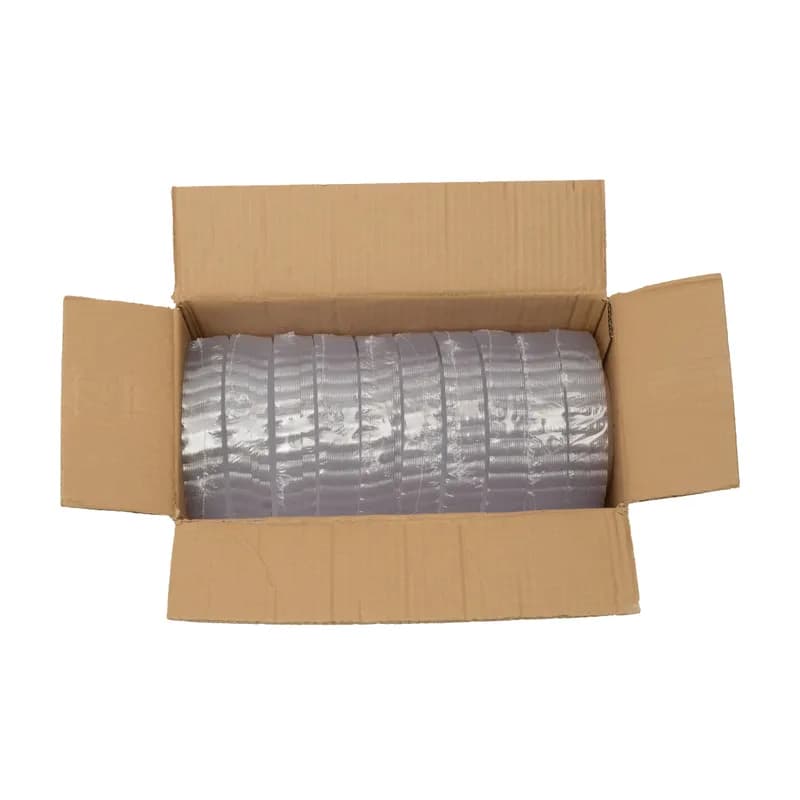 Plate 7.5 IN Plastic Clear Round 180/Case