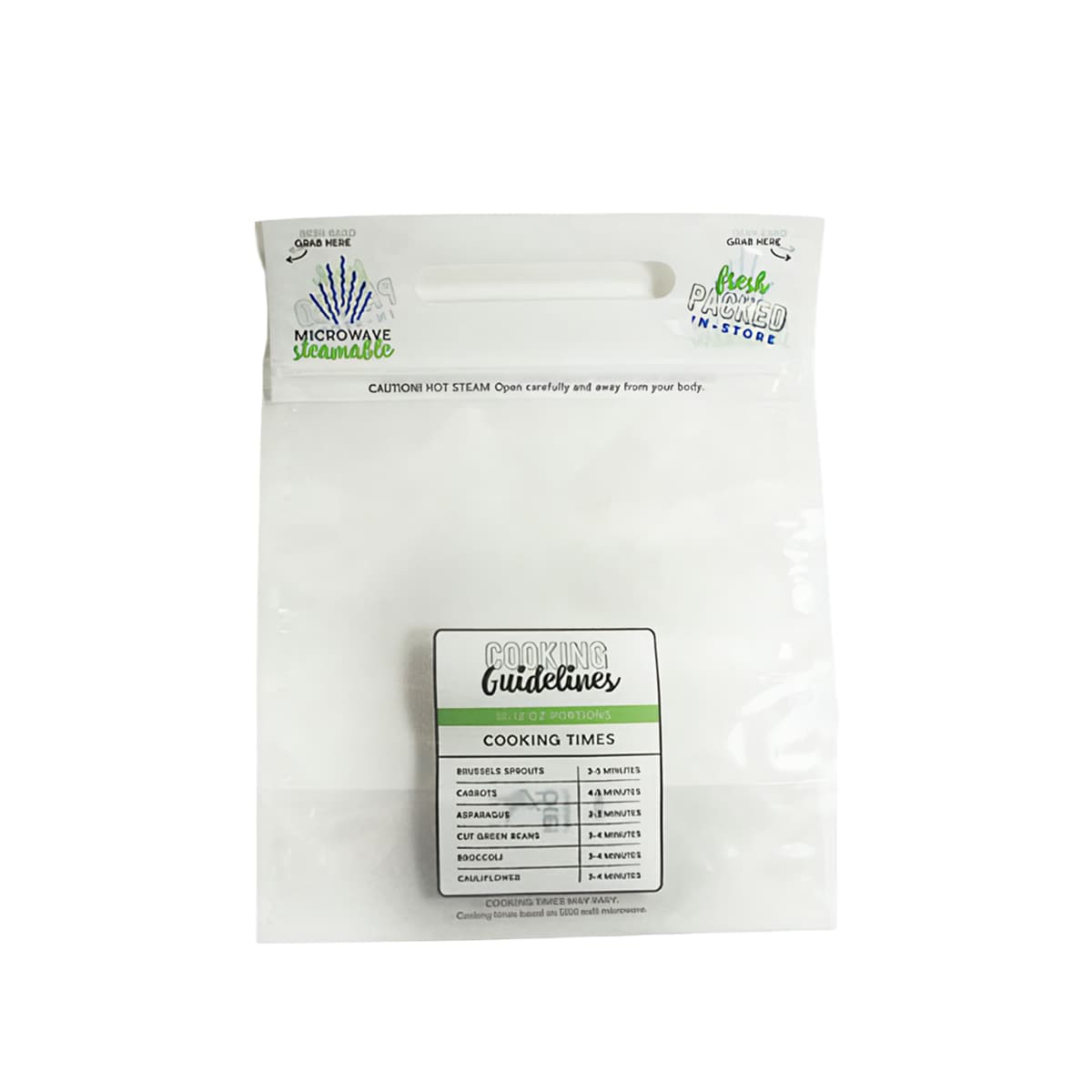 Steam Bag 7.5X9.25X4 IN Laminated 250/Case