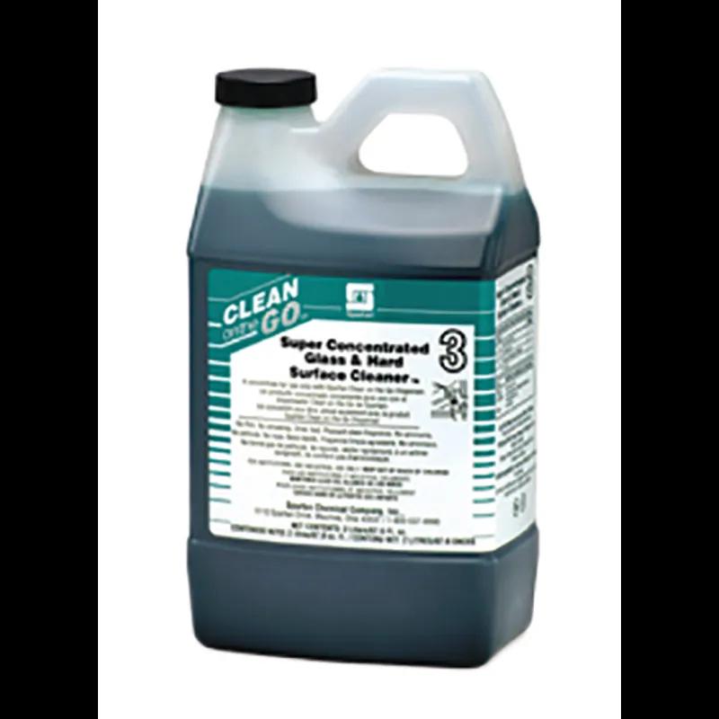 Super Concentrated Glass & Hard Surface Cleaner 3 Fresh Scent 2 L Multi Surface Alkaline 4/Case