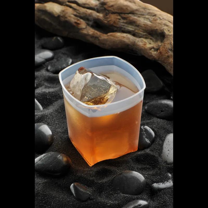 Cup Tumbler 9 OZ Clear Square Frosted 500/Case