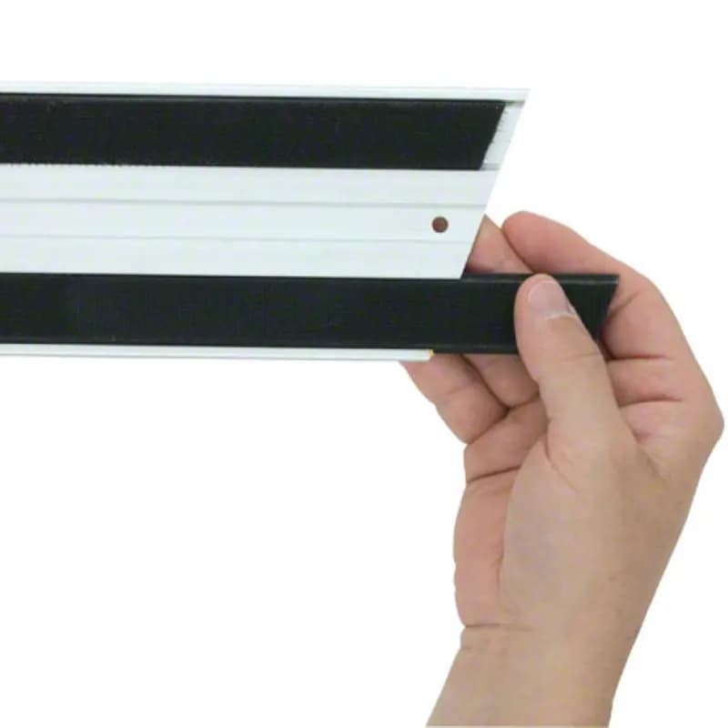 Hygen™ Hook and Loop Replacement Set 17.10X1.10X0.25 IN Black 6/Case