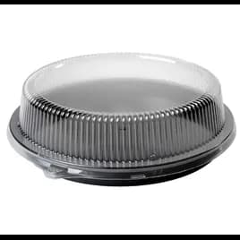 Platter Pleasers Lid High Dome 10.25 IN PET Clear Round For Container Unhinged 50/Case