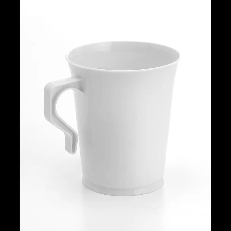 Cup Mug 8 OZ Plastic White 500/Case