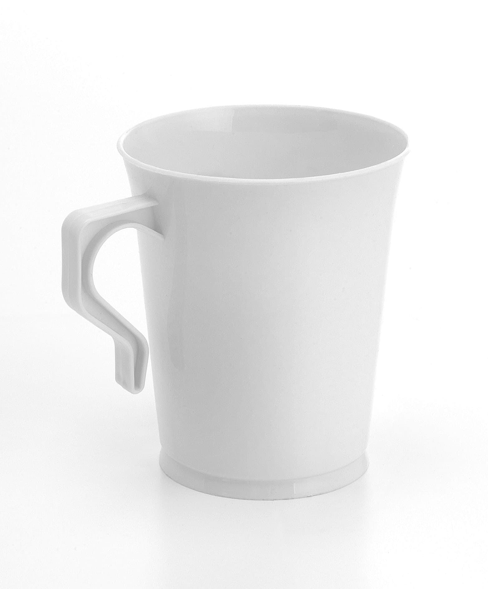 Cup Mug 8 OZ Plastic White 500/Case