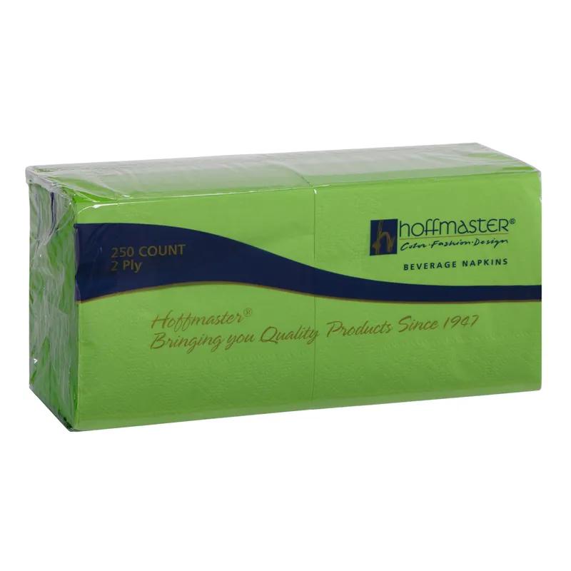 Beverage Napkins 9.5X9.5 IN Fresh Lime Tissue Paper 1000/Case