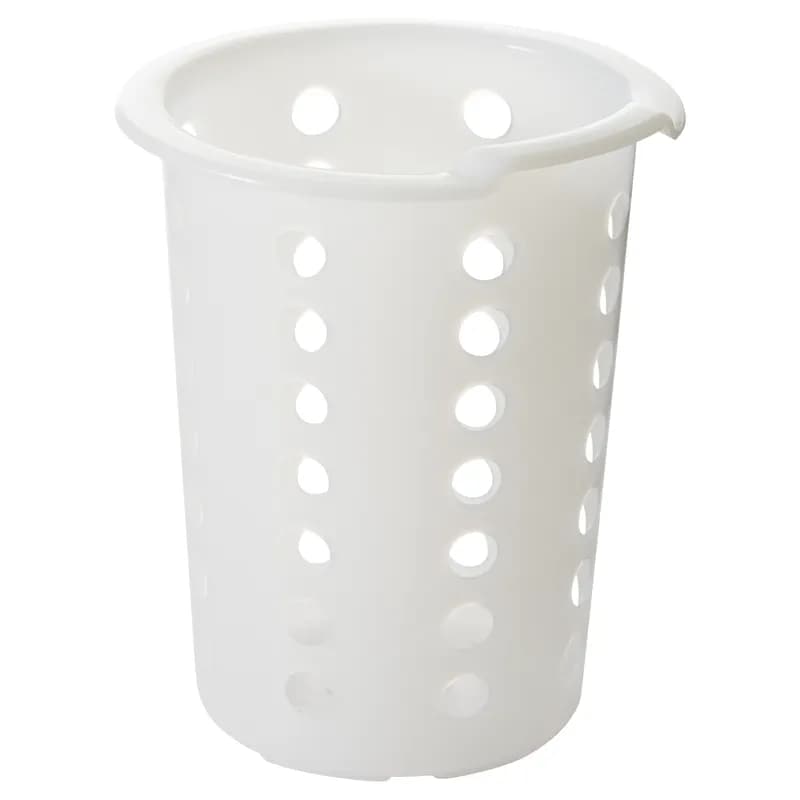 Flatware Cylinder 4.375X5.125 IN Plastic Perforated 1/Each