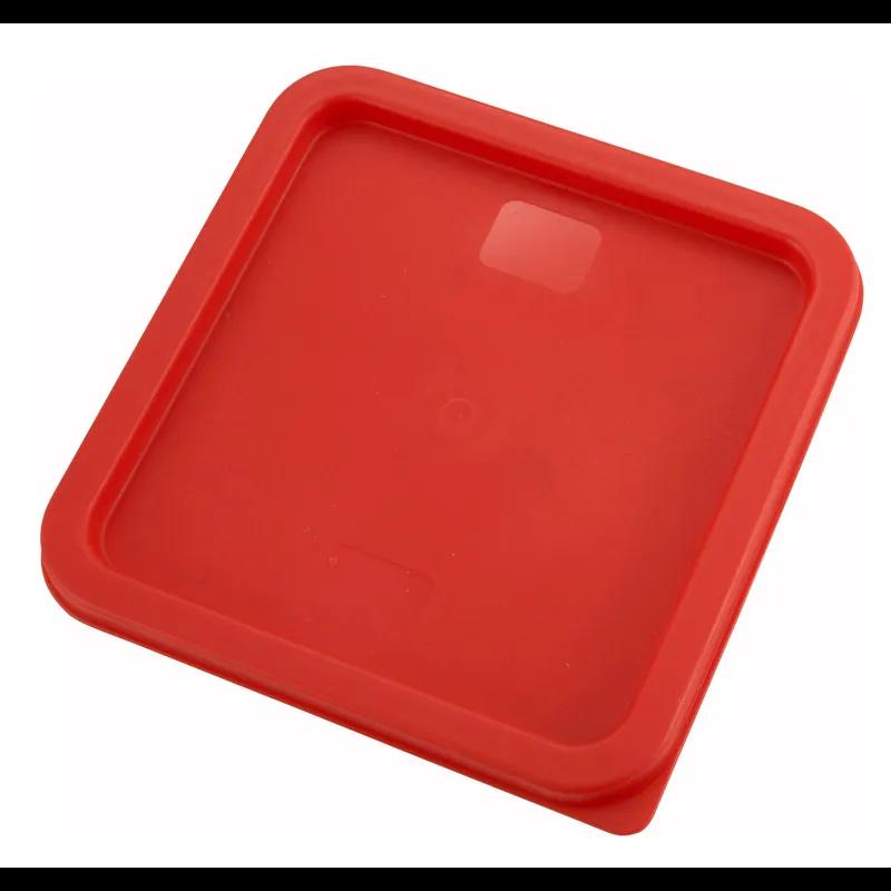 Lid Food Storage Container 6-8 QT Red PE 1/Each