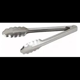 Tongs 9.625X1.5 IN Stainless Steel Utility Heavyweight 1/Each