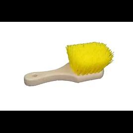 Utility Brush 8 IN Plastic Yellow 1/Each