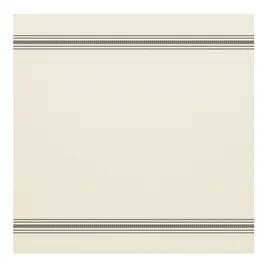 Dinner Napkins 15.5X15.5 IN Black White Dishtowel Print Ultra PLY 750/Case