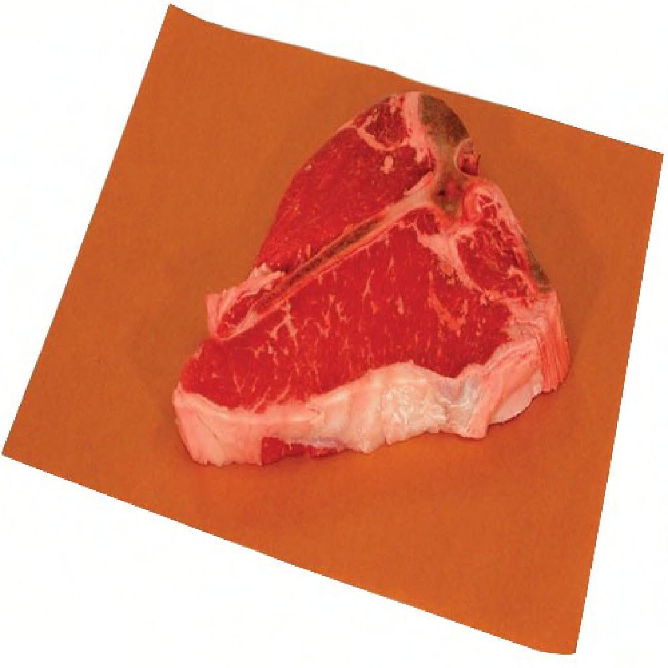 Steak & Butcher Paper Sheets 6X6 IN Peach Treated 1000/Box