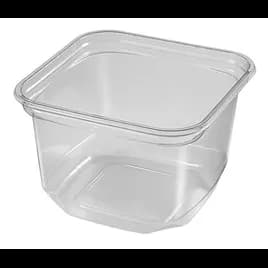 Deli Container 16 OZ PET Square 750/Case