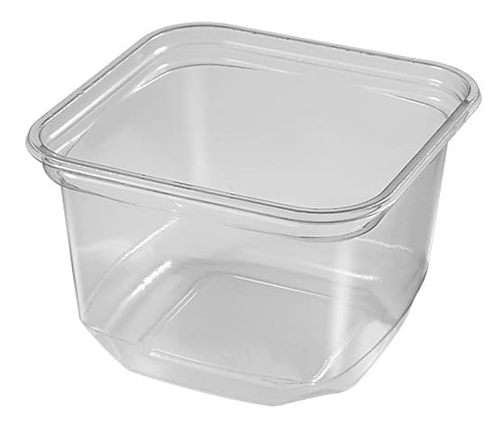 Deli Container 16 OZ PET Square 750/Case