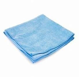 Cleaning Cloth Heavy Duty Microfiber Blue Premium 24/Case