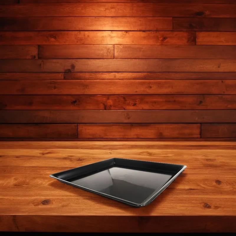 Victoria Bay Serving Tray 18X18 IN Plastic Black Square 20/Case