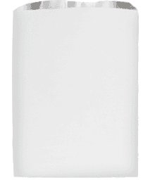 Bagcraft® Bag 7X4X14 IN 0.5 GAL Foil-Lined Paper White Insulated 500/Case