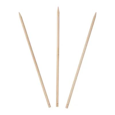 Food Skewer 8.5 IN Wood Round Assorted Brown Thick 1000 Count/Pack 5 Packs/Case 5000 Count/Case