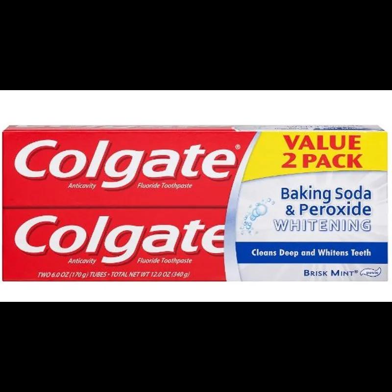 Colgate® Toothpaste 8 FLOZ Baking Soda Peroxide 12/Pack