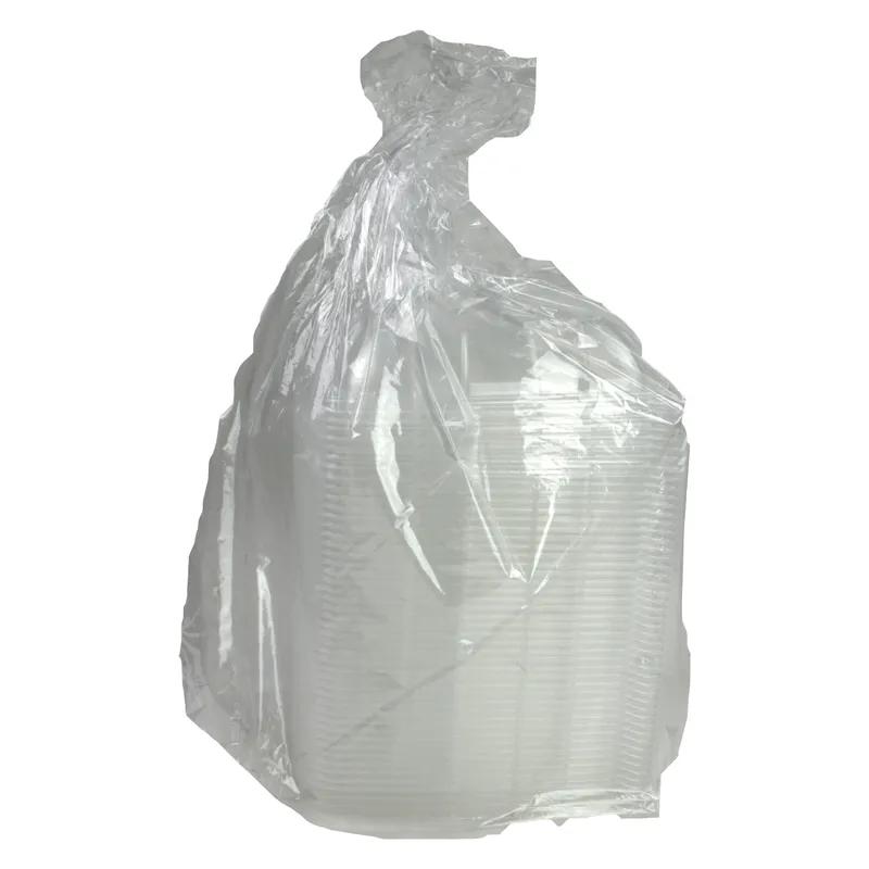 Lid Dome 9.2X9.2X2.2 IN PP Clear Square For 32-48 OZ Container 300/Case