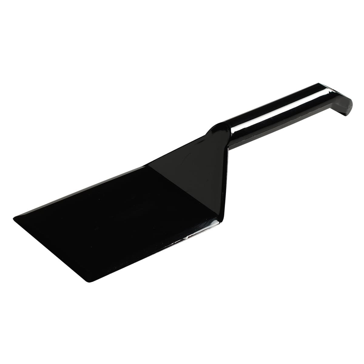 Spatula 10 IN PS Black Disposable 48/Case