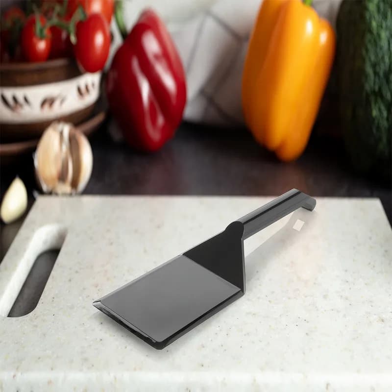 Spatula 10 IN PS Black Disposable 48/Case