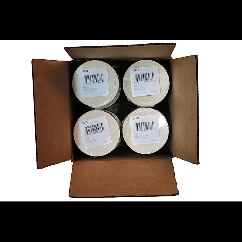 Banana Bakery Flavor Label 1.25X2 IN Oval 4 Color Process 500 Count/Roll 20 Rolls/Case 10000 Count/Case