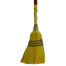 Lobby Broom 30IN Yellow Plastic Flagged 12/Case
