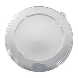 Lid Flat 1 Compartment PET Clear Round For 24-40 OZ Bowl Unhinged 500/Case