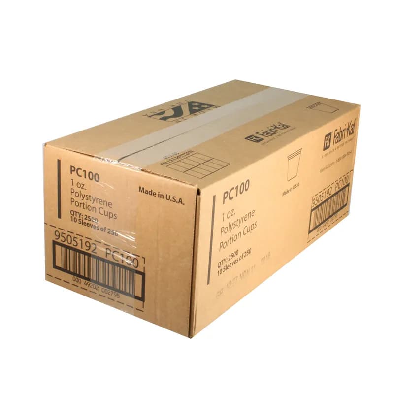 Souffle & Portion Cup 1 OZ HIPS Translucent 2500/Case