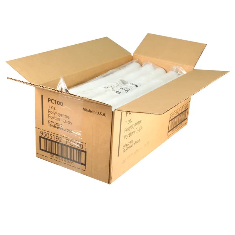 Souffle & Portion Cup 1 OZ HIPS Translucent 2500/Case