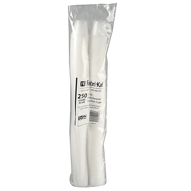 Souffle & Portion Cup 1 OZ HIPS Translucent 2500/Case