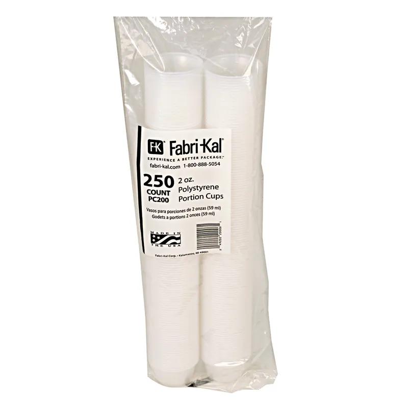 Souffle & Portion Cup 2 OZ HIPS Translucent 2500/Case