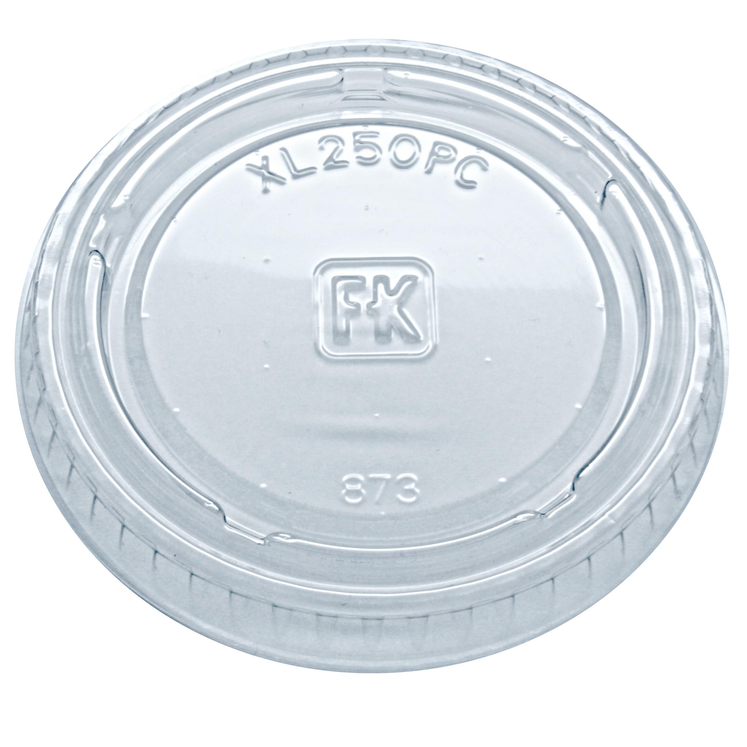 Lid 2.6X0.3 IN PET Clear For Souffle & Portion Cup 2500/Case