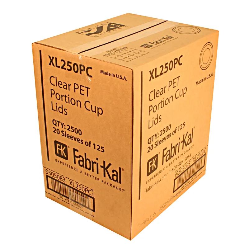 Lid 2.6X0.3 IN PET Clear For Souffle & Portion Cup 2500/Case