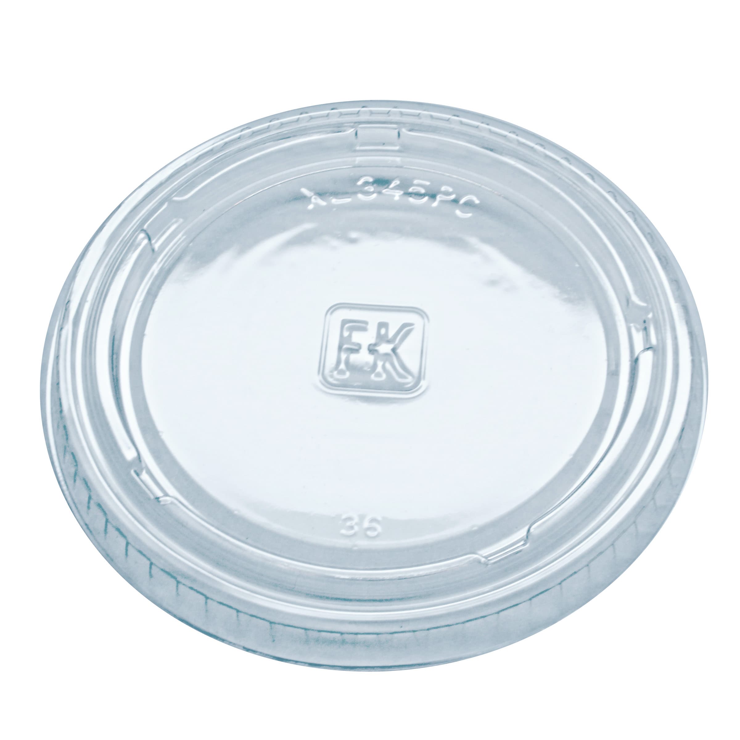 Lid 3.2X0.3 IN PET Clear For Souffle & Portion Cup 2500/Case