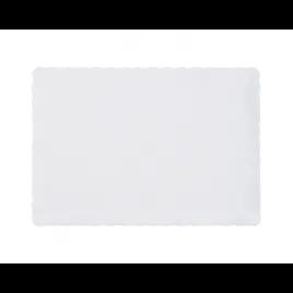 Placemat 10X14 IN White Paper Scalloped 1000/Case