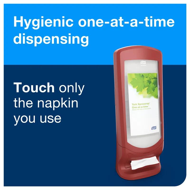 Tork Xpressnap® Napkin Dispenser 9.25X9.25X24.5 IN Red Plastic Stand 1/Case