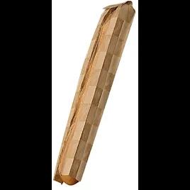 Bagcraft® EcoCraft Dubl Panel® Baguette Bread Bag 4.5X2X24 IN Paper Kraft Artisan With Window 500/Case