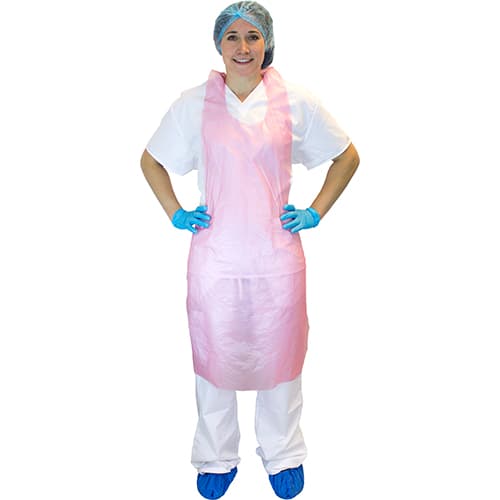 Apron 28X46 IN Red HDPE 1000/Case