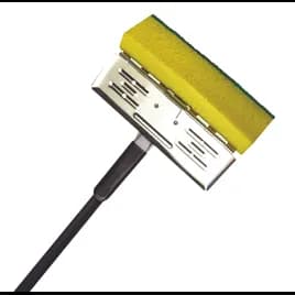 MaxiScrub® Sponge Mop 0.875X9 IN 48IN Black Yellow Cellulose Steel With Scrubber Strip Wringer Lever 1/Each