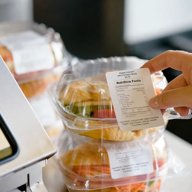 DateCodeGenie® Blank Label 2X3 IN Permanent 4/Pack