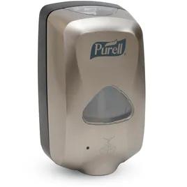 Purell® Hand Sanitizer Dispenser 1200 mL Nickel Finish ABS Wall Mount Touchless Lockable Battery Operated For TFX 12 Count/Case
