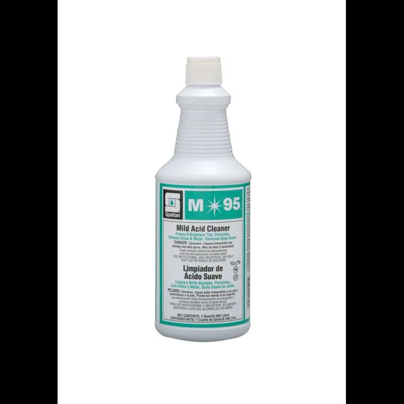M*95® Pine Restroom Cleaner 1 QT Multi Surface Acidic RTU Hydrochloric Acid 12/Case