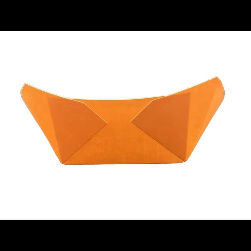 Food Tray 5 LB Paper Orange 500/Case