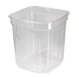 Take-Out Container 175 OZ 7.5X7.5X8.2 IN PET Clear Square 900/Pallet