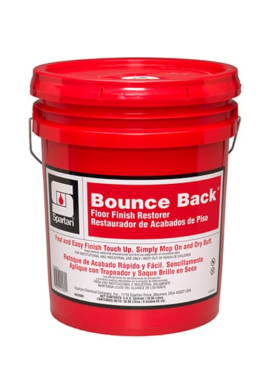 Bounce Back® Floral Citrus Floor Restorer 5 GAL Alkaline RTU Concentrate Thermoplastic Polymer 1/Pail