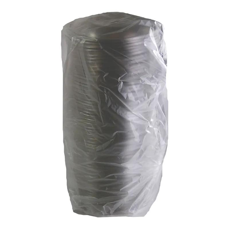 Lid Dome Medium (MED) 7.5X1 IN 1 Compartment PET Clear Round For 18-24-32 OZ Bowl Unhinged 300/Case