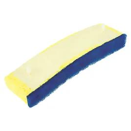 MaxiScrub® Sponge Mop Refill 9 IN Yellow Green Cellulose With Scrubber Strip 1/Each
